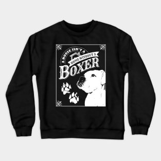 Vintage Boxer Sign Crewneck Sweatshirt
